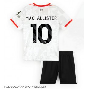 Liverpool Alexis Mac Allister #10 Tredjetrøje Børn 2024-25 Kortærmet (+ Korte bukser)